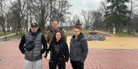  A team of GloBee volunteers with the support of the International Maritime Association visited Sumy Oblast.