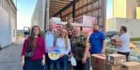  У Харків прибула 20-тонна вантажівка гуманітарної допомоги з Німеччини.